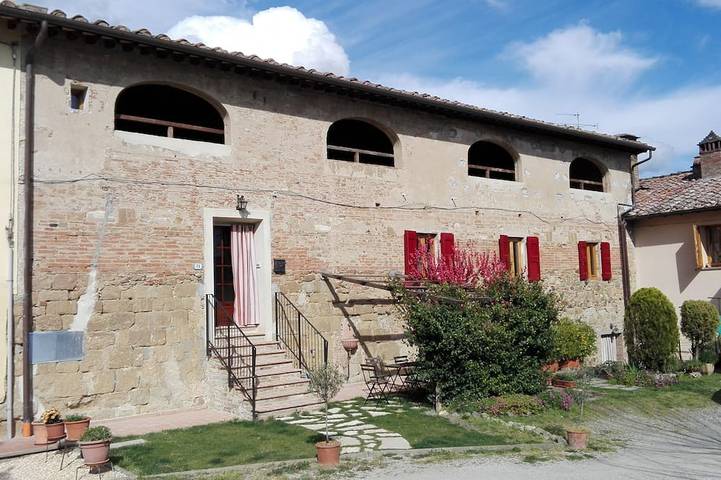 Maison de vacances pour 6 personnes, avec terrasse et jardin, animaux acceptés à San Gimignano