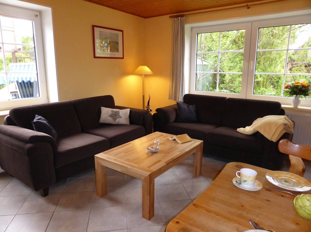Ganze Ferienwohnung, "Ferienhof Rießen"  Weißes Haus Nr. 34 in Presen, Fehmarn