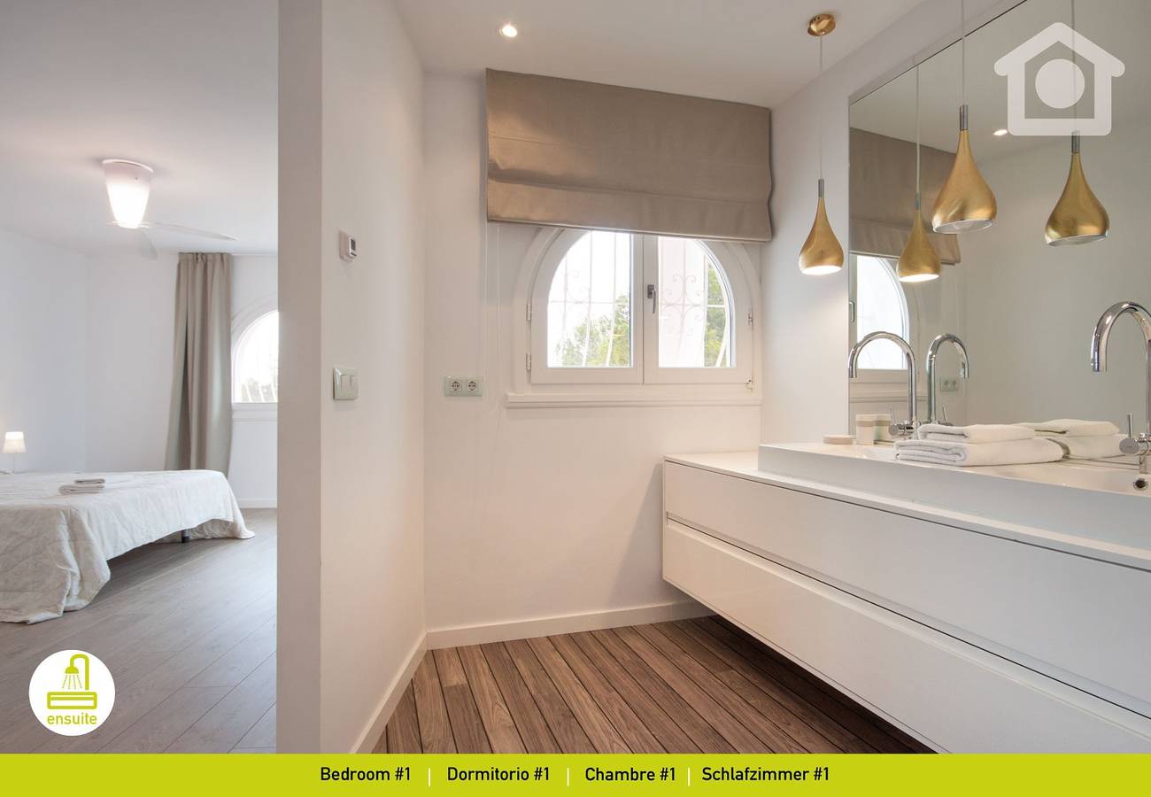 Villa für 10 Personen mit Terrasse in el Baladrar - Punta Estrella, Teulada (Spanien)