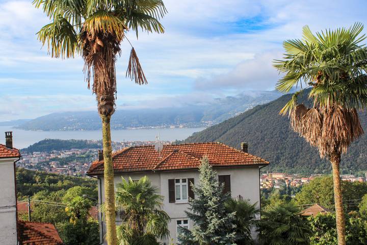 Ferienhaus für 8 Personen, mit Ausblick und Terrasse sowie Garten und Seeblick in Lago Maggiore (Piemont) - 2