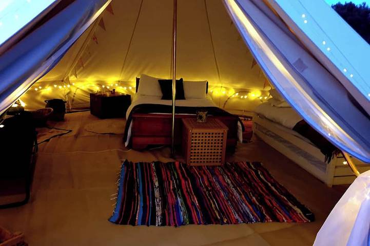 Glamping for 6 people, with garden in North York Moors National Park