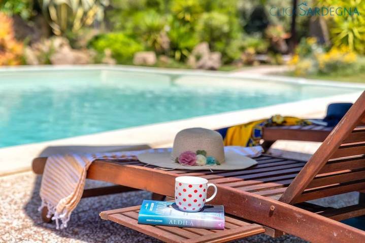 Ferienhaus für 4 Personen, mit Garten und Pool