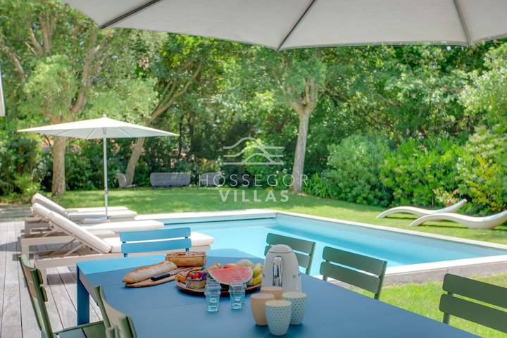 Gîte pour 10 personnes, avec sauna et piscine dans Plage De La Graviere Hossegor - 4
