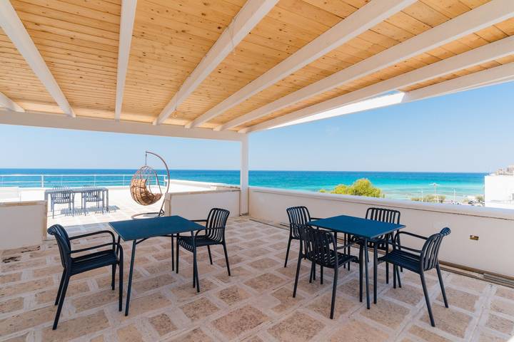 Casa sulla spiaggia per 3 persone, con Giardino in 