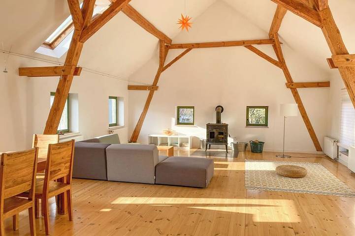 Ferienhaus für 12 Personen, mit Garten