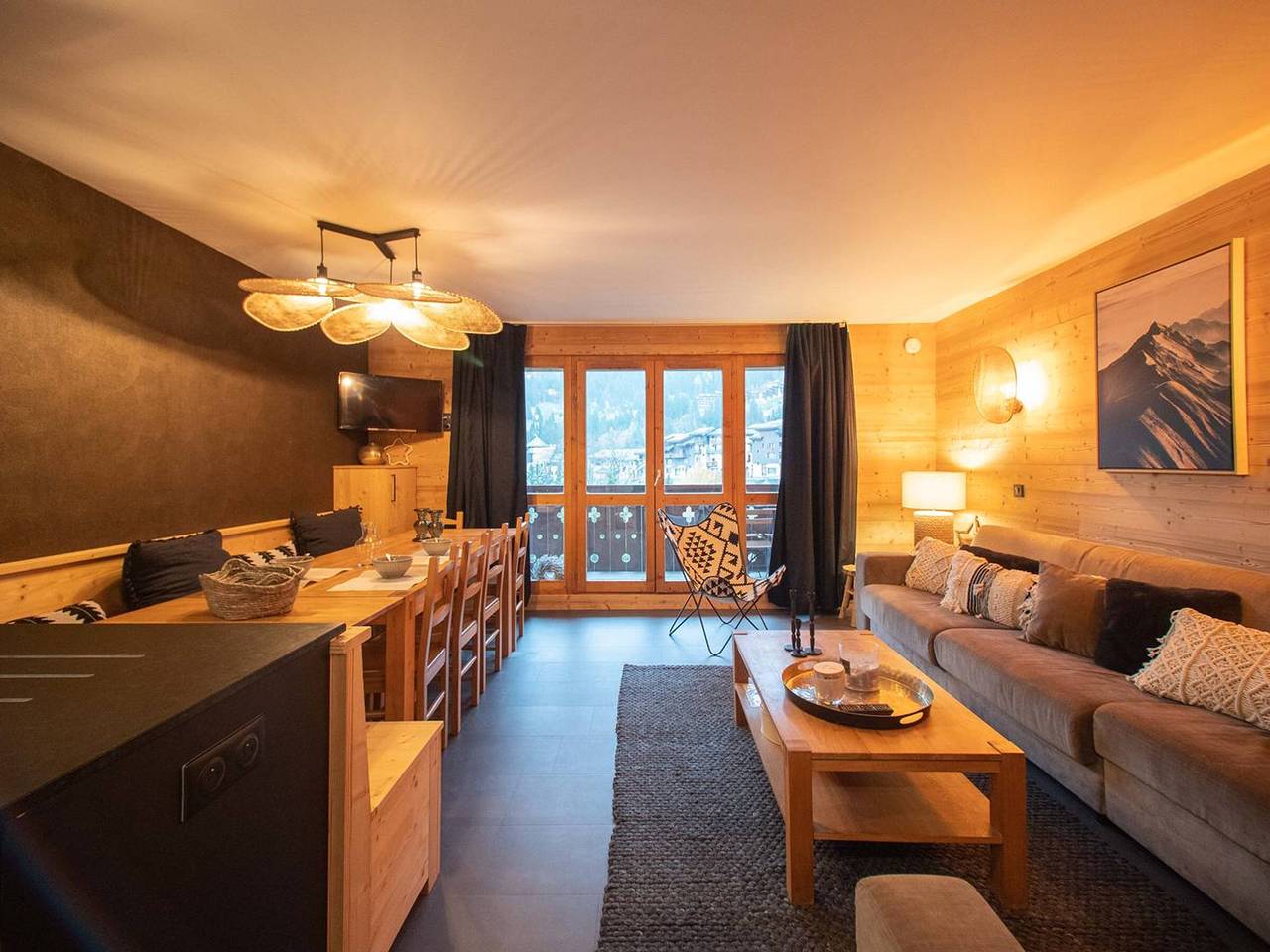 Apartamento entero, Dúplex de 5 habitaciones para 10 pers con balcón, Hameau de la Forêt in Valmorel, Les Avanchers-Valmorel