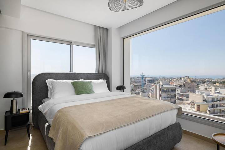 Ferienwohnung für 4 Personen, mit Ausblick und Balkon in Thessaloniki