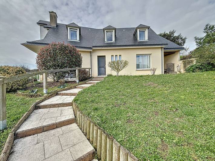 Casa cerca playa, 8 pers, 3 hab, jardín, Wi-Fi, aire ac. in Saint-Pair-sur-Mer, Côte de la Déroute