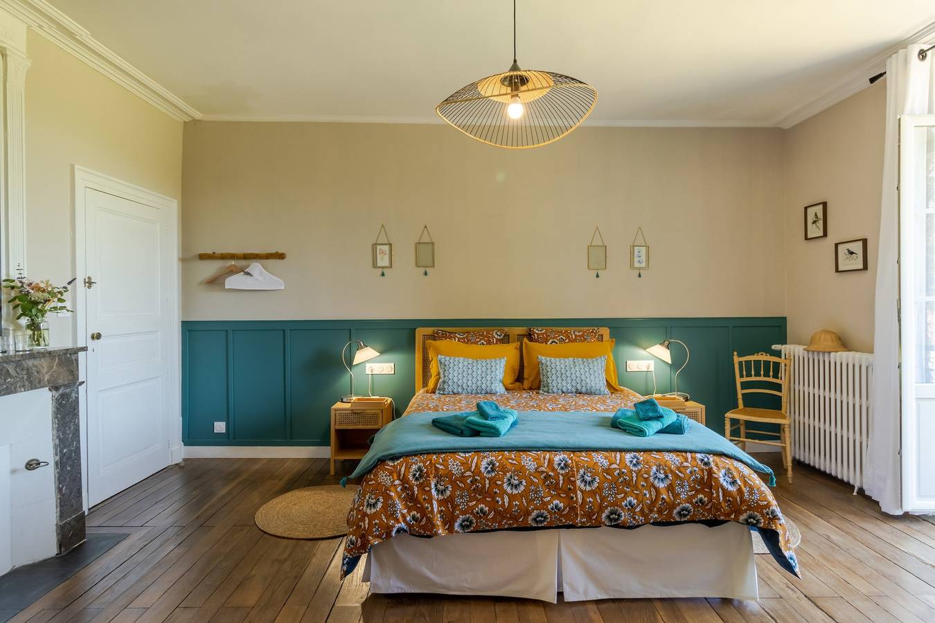 Chambre "Exotique" avec terrasse partagée, jardin partagé et Wi-Fi in Savignac-les-Églises, Périgord Blanc