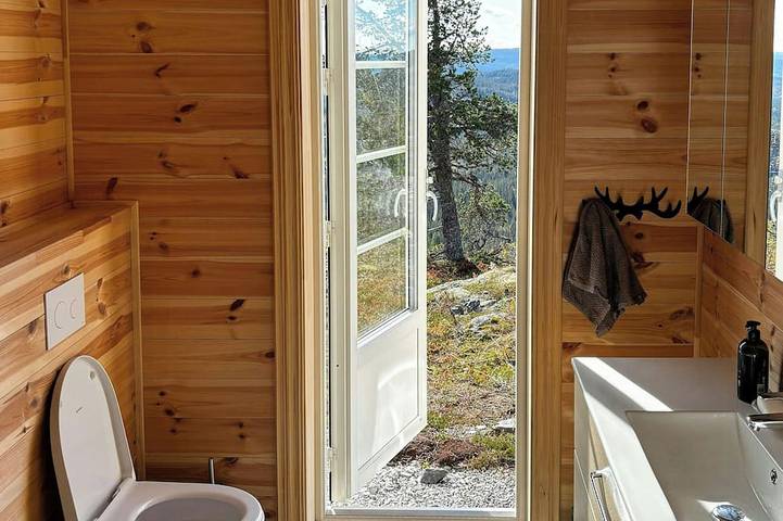 Berghütte mit Panoramablick in Valdres in Etnedal