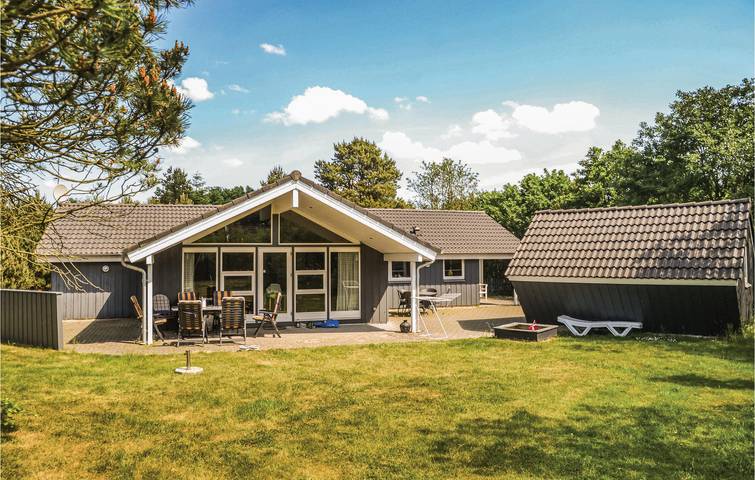 Chalet für 8 Personen, mit Terrasse und Whirlpool sowie Sauna in Dänemark
