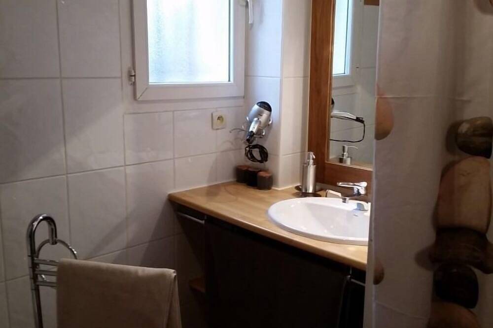 Meublé N°1 - La Mansarde-Duplex-Ensuite with Shower-Apartment-Garden view in Gap, Gap region