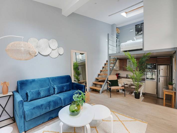 Ganze Wohnung, Geräumige Wohnung - 2Br/6P - Musée de La Poste in Paris, Ile de France