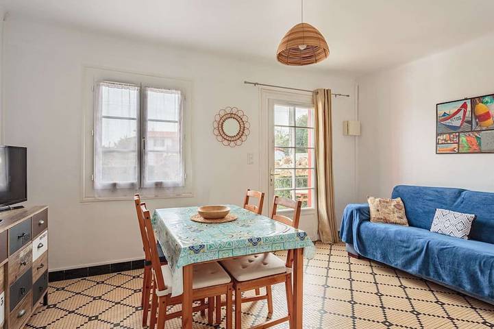 Ganze Wohnung, 300 m vom Strand, ruhig gelegen, Guethary - Charmante Wohnung mit Garten und Parkplatz in Guéthary, Bayonne und Umgebung