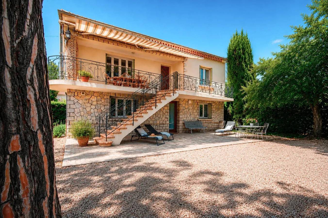 Villa spacieuse avec vue sur montagne à Sablet + Piscine privée in Sablet, Vaucluse