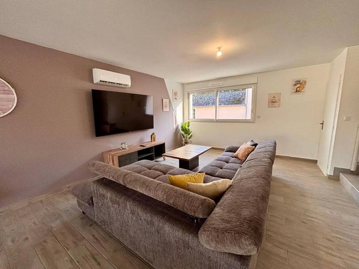 Location de vacances pour 8 personnes, avec terrasse à Clermont-Créans - 2