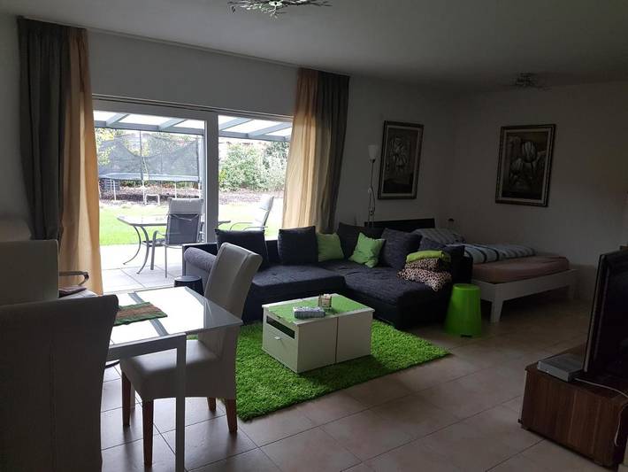 Ferienwohnung für 4 Personen, mit Terrasse und Garten