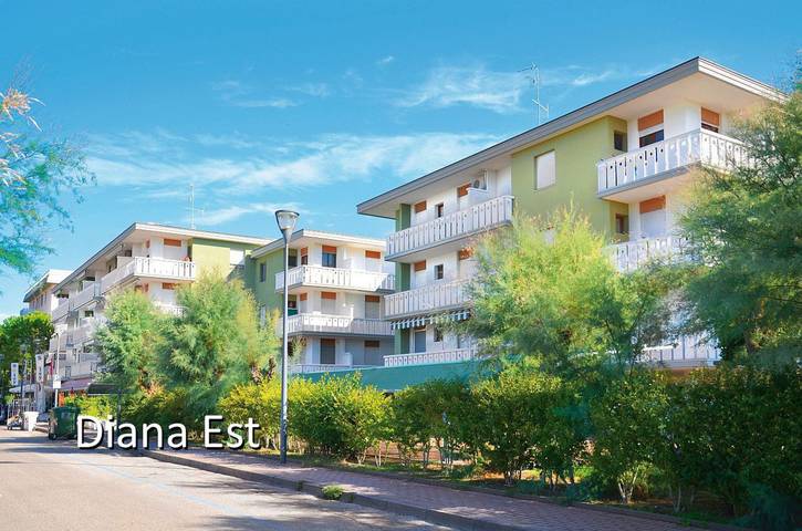 Ganze Wohnung, Helle Wohnung mit Balkon im zentralen Bereich in Bibione, San Michele al Tagliamento