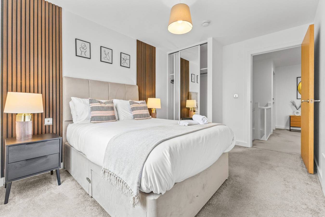 Appartement entier, Modern 2Br Urban Nest In Salford, Manchester for 4 in Grand Manchester