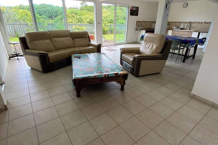 Location de vacances pour 4 personnes, avec jacuzzi et jardin à Sainte-Marie (Île de la Réunion)