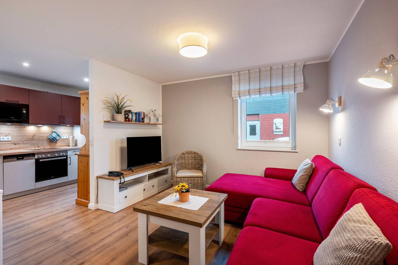 Ganze Wohnung, Ferienwohnung 'Ferienhof Paulsen - Strandläufer' mit privater Terrasse und Wlan in Tammensiel, Pellworm