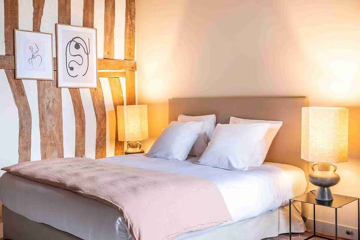 Hôtel pour 2 personnes, avec jardin ainsi que sauna et piscine à Canapville - 3