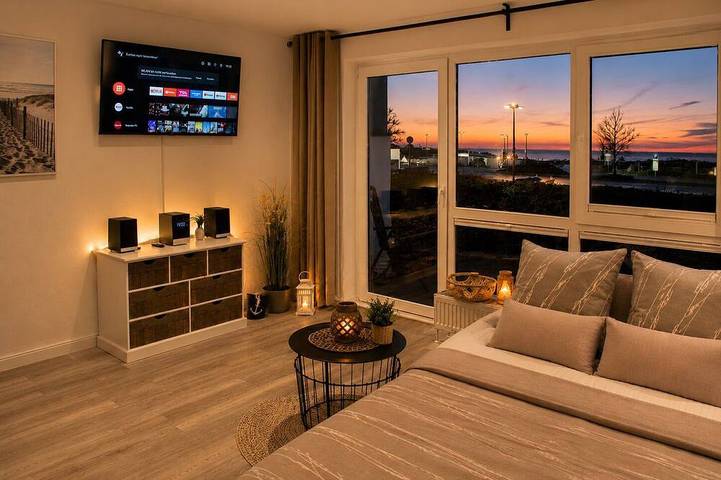 Appartement entier, Appartement avec 3 *** à droite sur la plage de la mer Baltique, avec vue sur la mer Baltique in Steinwarder, Heiligenhafen