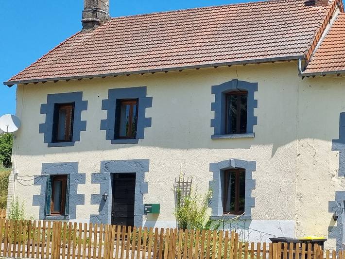 Maison de vacances pour 10 personnes, avec jardin dans la Creuse