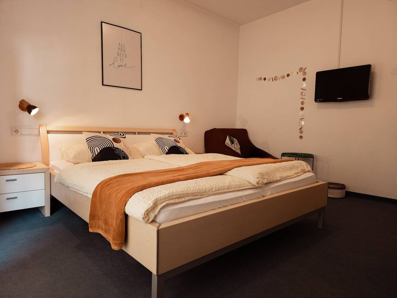 Zimmer 'Ba Ins' mit Bergblick, Gemeinschaftspool und Wlan in Naturns, Texelgruppe