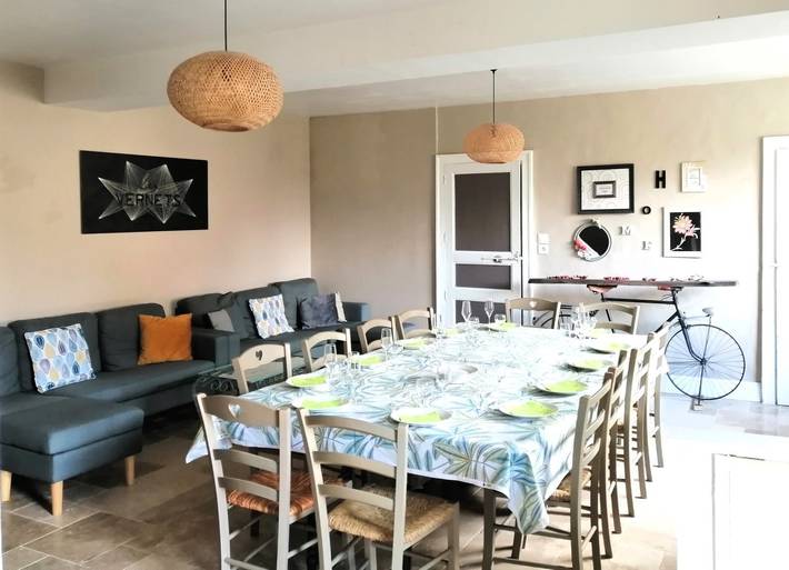 Gîte pour 12 personnes, avec jardin, animaux acceptés dans la Sarthe - 3