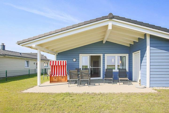 Ferienhaus für 4 Personen, mit Terrasse und Garten sowie Sauna in Dagebüll