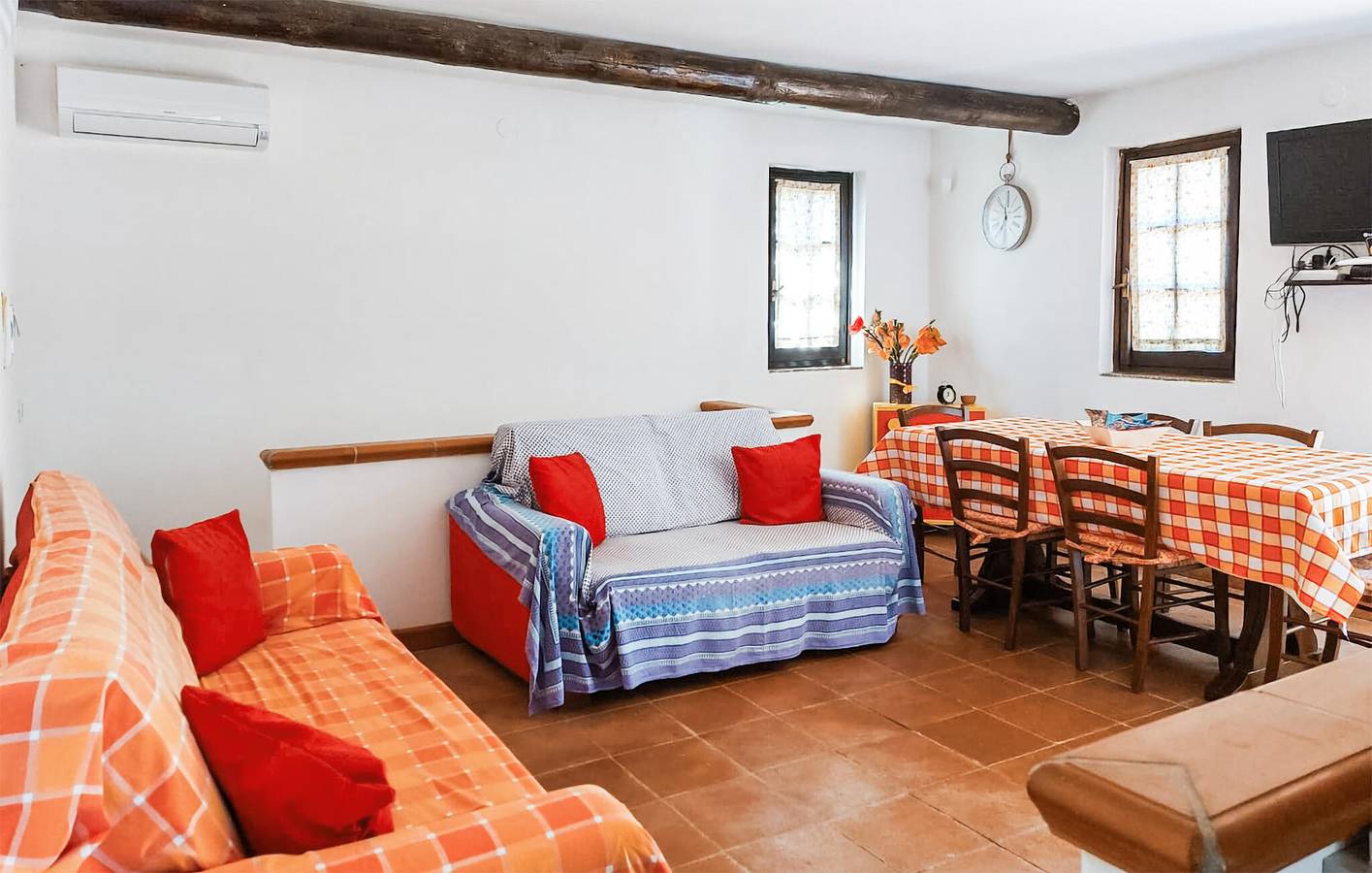 Appartement avec vue sur la mer, climatisation, cuisine et vélos électriques in Porto Paglia, Gonnesa