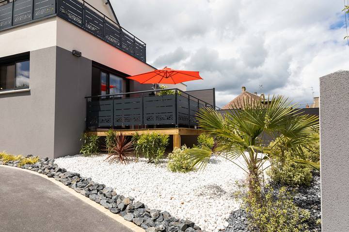 Gîte pour 5 personnes, avec jardin et terrasse
