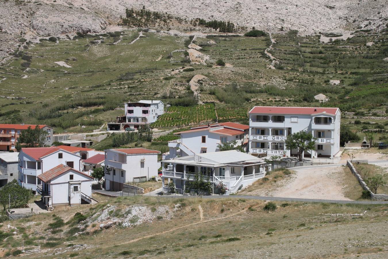 Apartamento entero, Apartamento para dos personas con terraza y vista al mar Metajna, Pag A-6426-d in Metajna, Pag