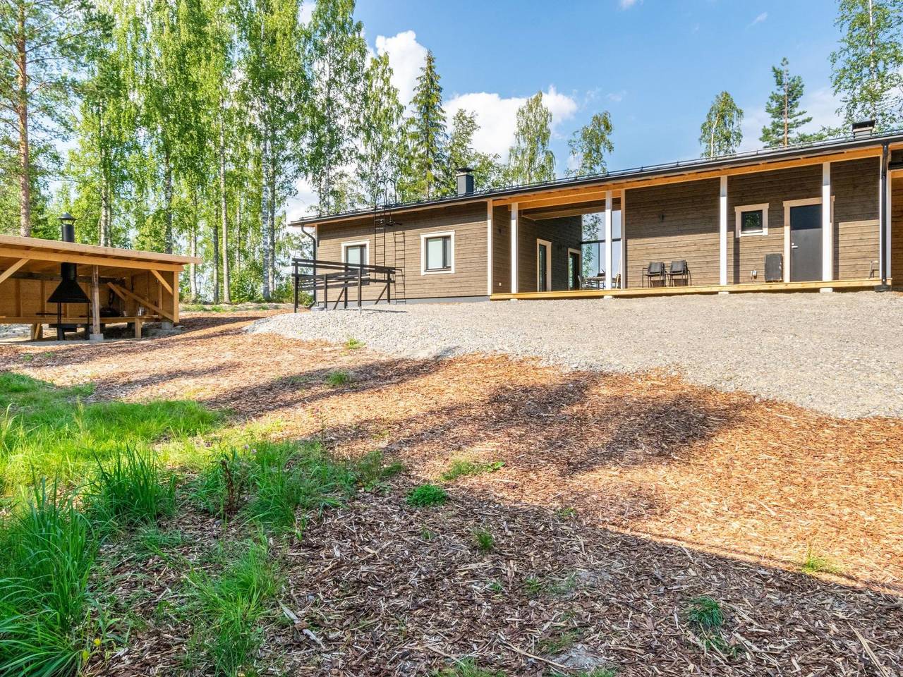 Hot pool cottage kesäranta in Enonkoski, Savonie du Sud