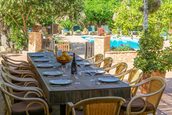Pili - Maravillosa villa con piscina privada entre campos. Wifi Gratis in Felanitx, Mallorca Sur