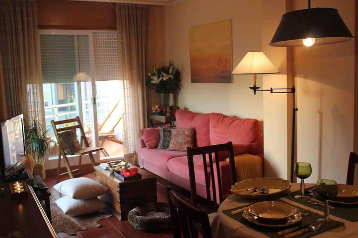 Apartamento de vacaciones para 5 personas, con jardín además de piscina y balcón, Se admiten mascotas - 1