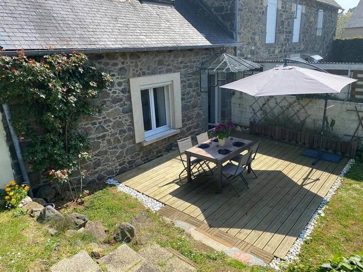 Location de vacances pour 5 personnes, avec jardin à Tréveneuc