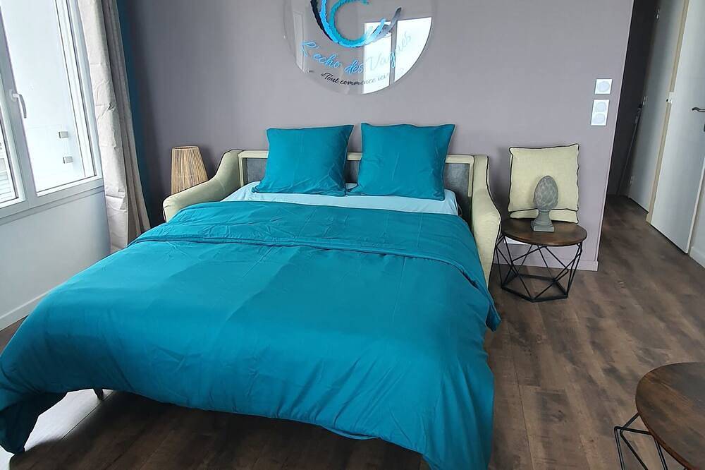 Entire apartment, Apartment facing the sea, breathtaking view, welcome to l'echo des vagues in Le Portel, Boulogne-sur-Mer region