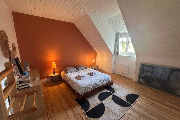 Location de vacances pour 7 personnes, avec jardin dans Plage De La Cale Lanveoc - 3