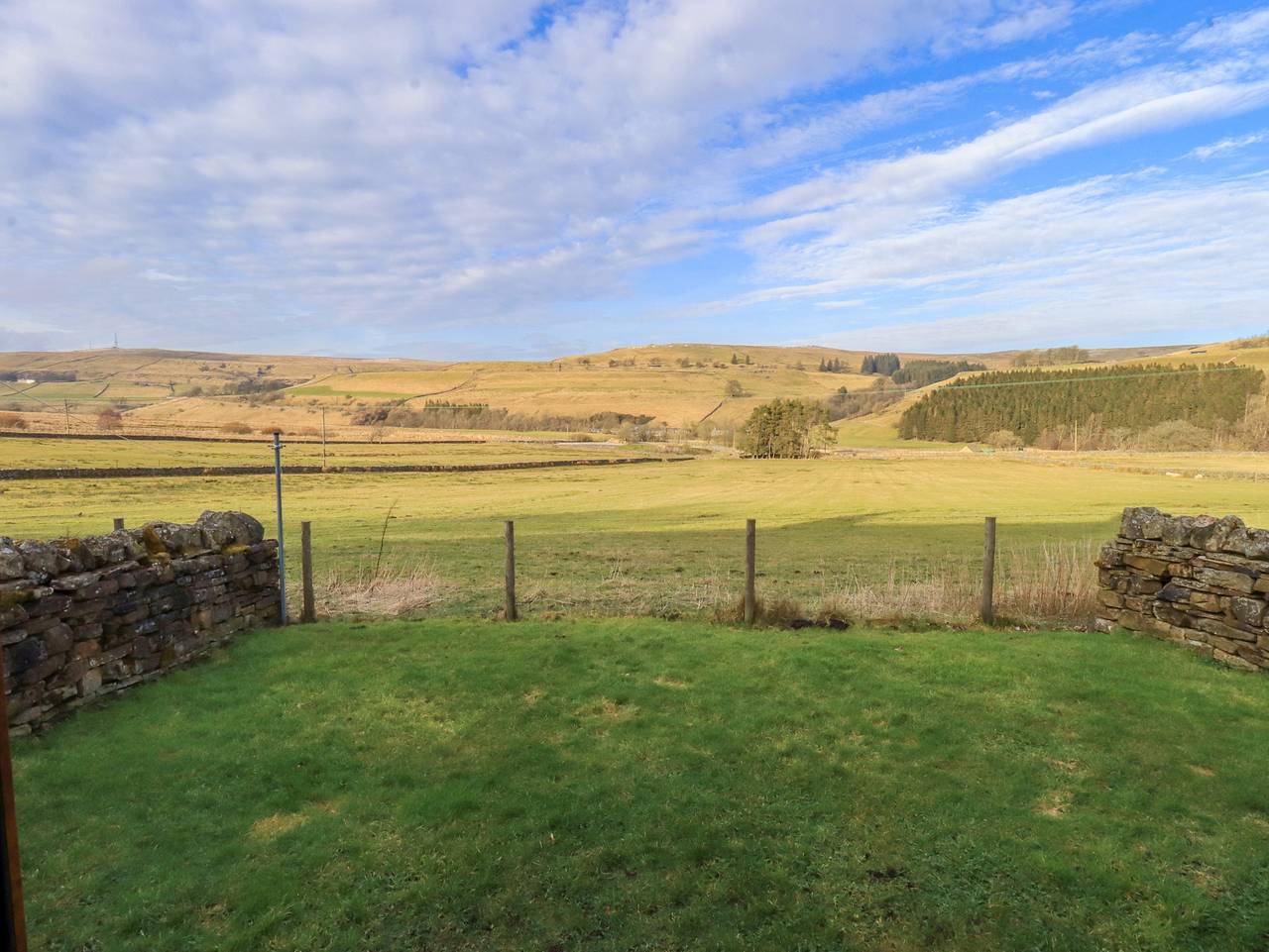 Wellhope View Cottage in North Pennines AONB