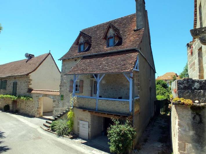 Location de vacances pour 4 personnes, avec Balcon ainsi que Terrasse et Jardin à Le Bourg