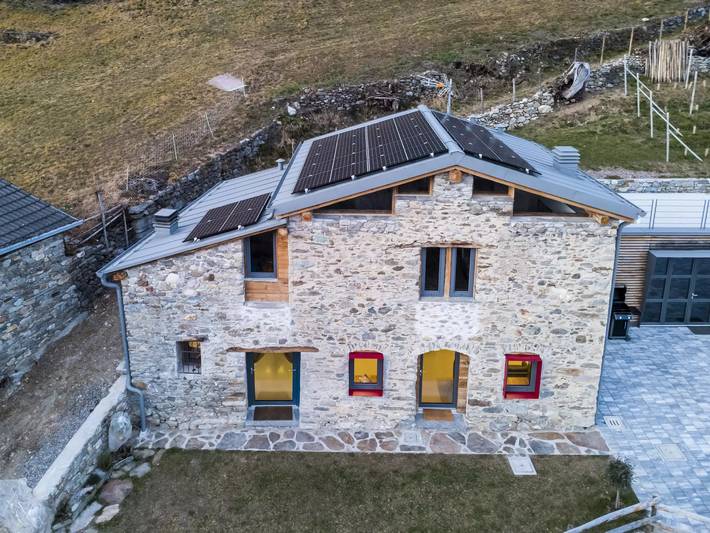 Villa für 5 Personen, mit Garten in Bergell