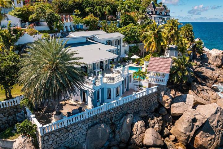 Villa pour 6 personnes, avec piscine ainsi que vue et jardin aux Seychelles - 2