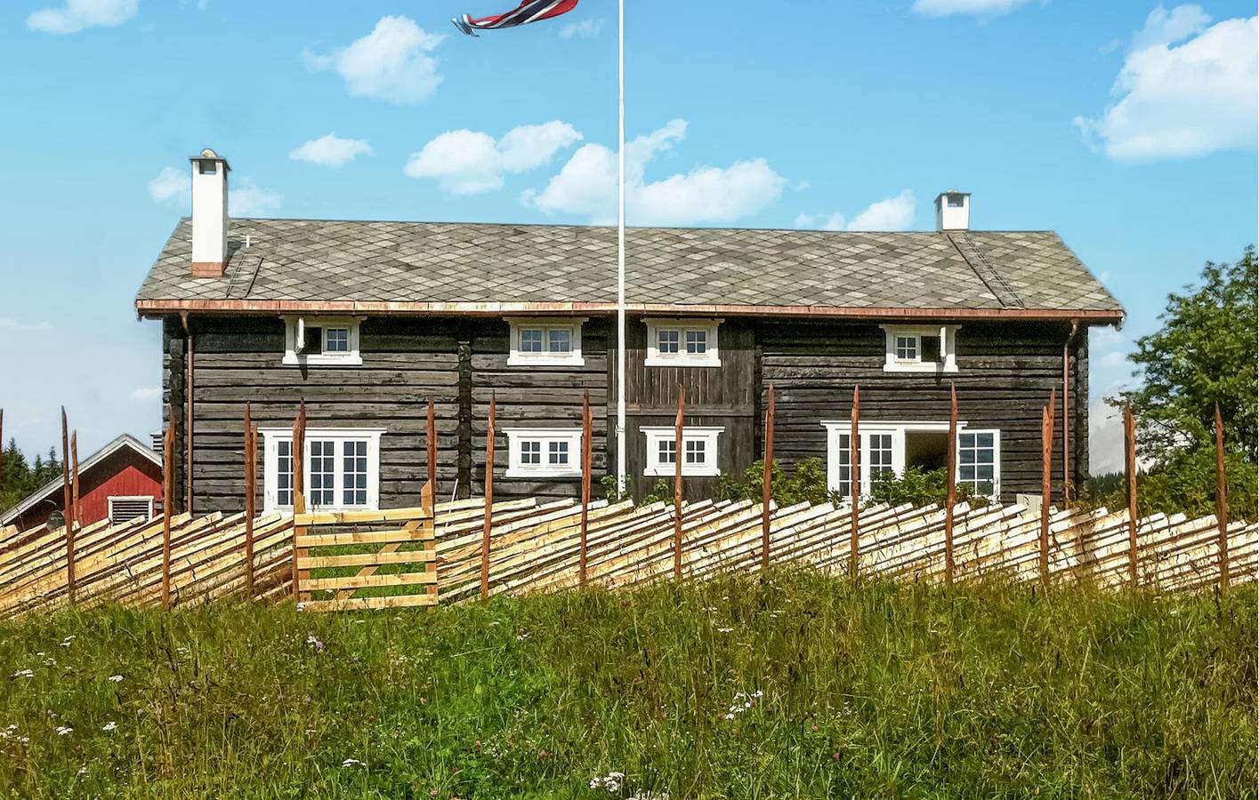 Ferienhaus für 8 Personen mit Garten in Gausdal