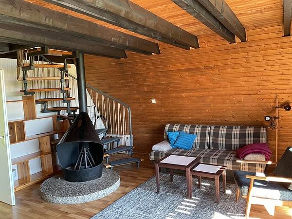 Ganze Wohnung, Feriendorf Sulzfeld - Ferienhaus Huhn mit Terrasse in Sulzfeld, Rhön-Bayern