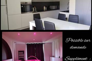 Maison de vacances pour 6 personnes, avec terrasse ainsi que jardin et jacuzzi en Haute-Loire