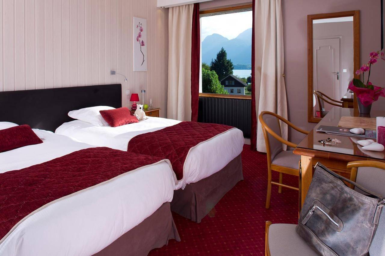 Hôtel Les Grillons in Talloires-Montmin, Région d'Annecy