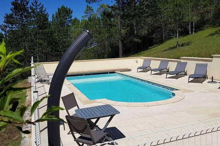 Villa pour 8 personnes, avec terrasse et jardin