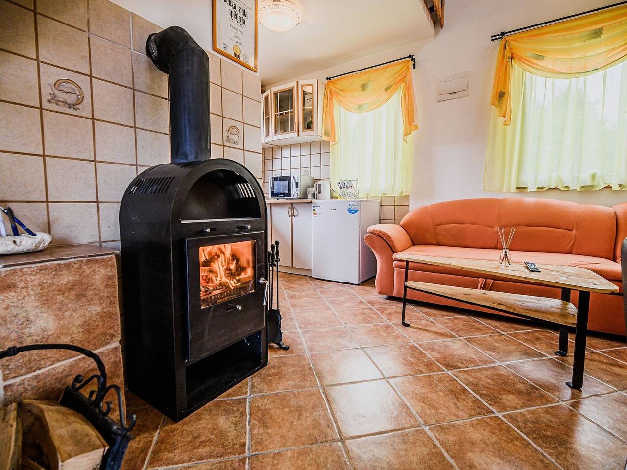 Harvest Horizon Holiday Home with Sauna - One Bedroom Holiday Home in Rann (disambigua), Oltresava Inferiore